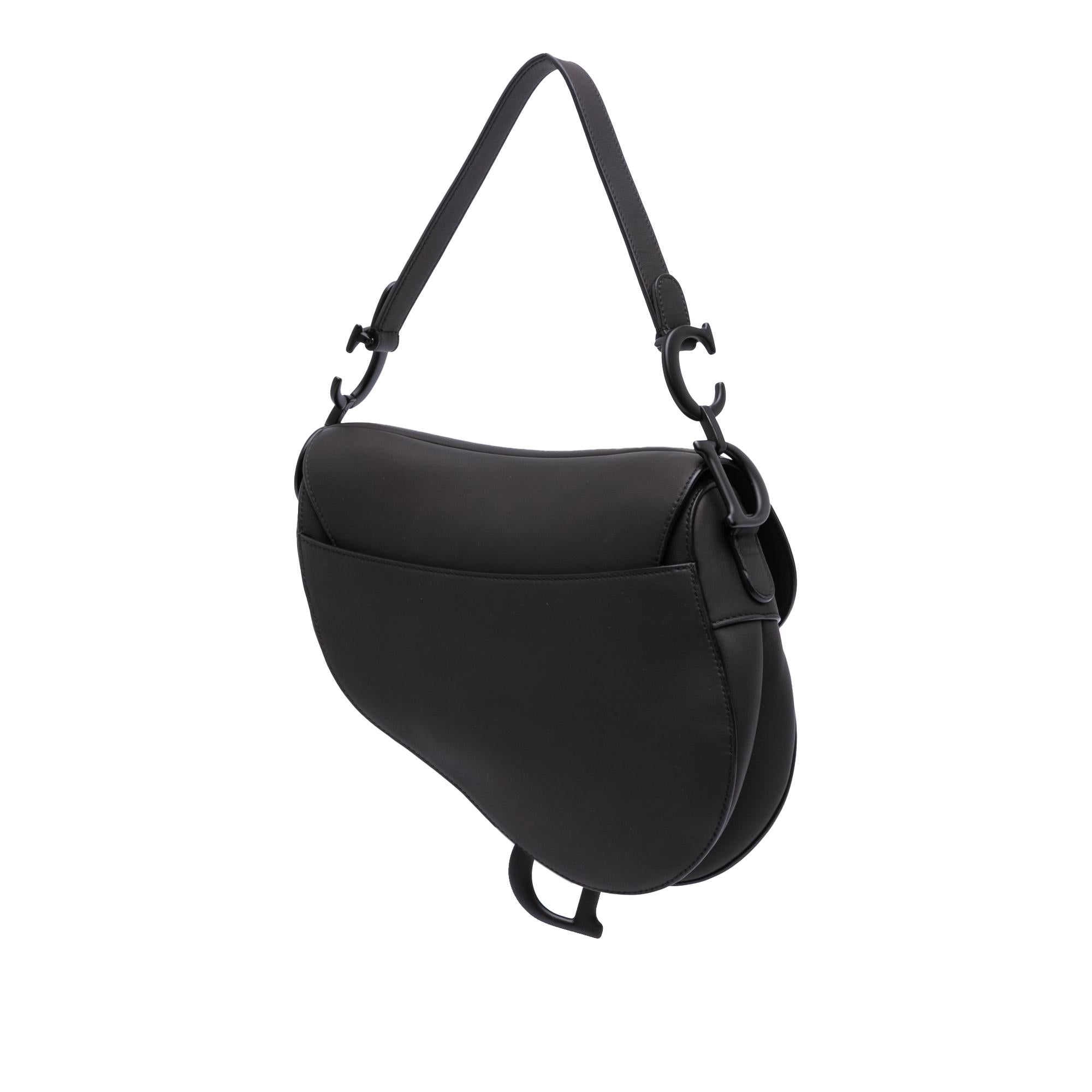 Dior Ultra Matte Calfskin Saddle Bag