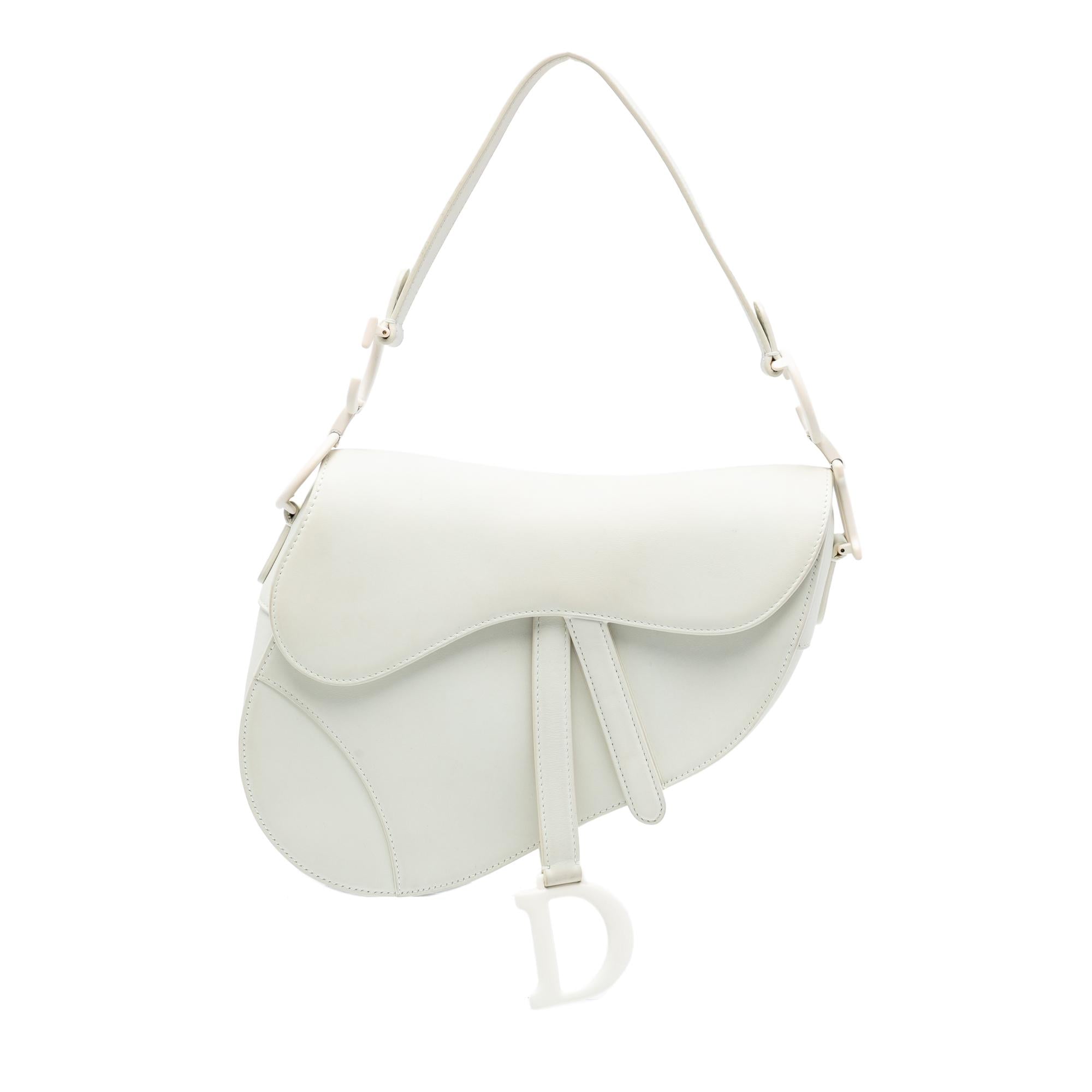 Dior Ultra Matte Calfskin Saddle Bag
