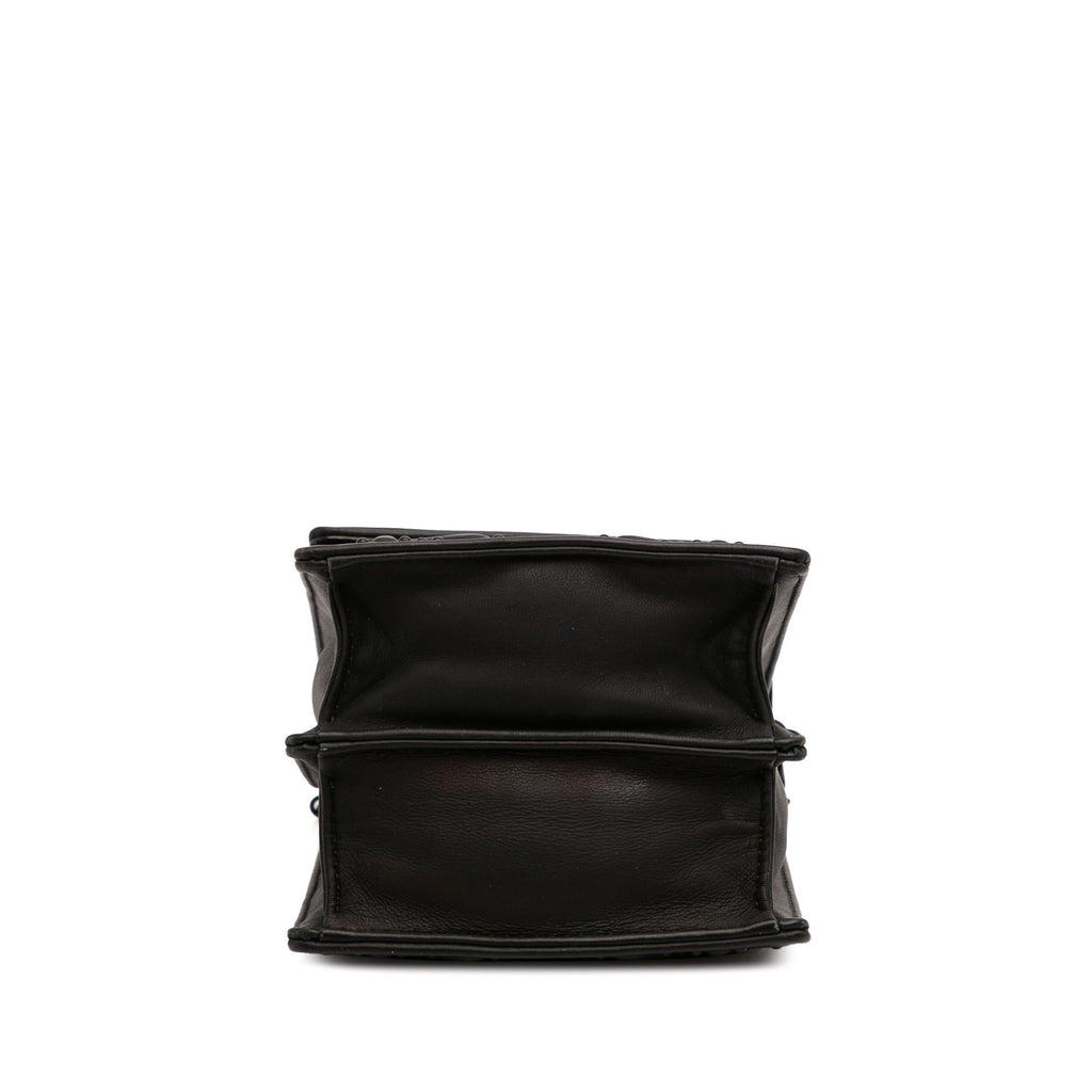 Dior Ultra Matte Calfskin Studded Vertical Diorama