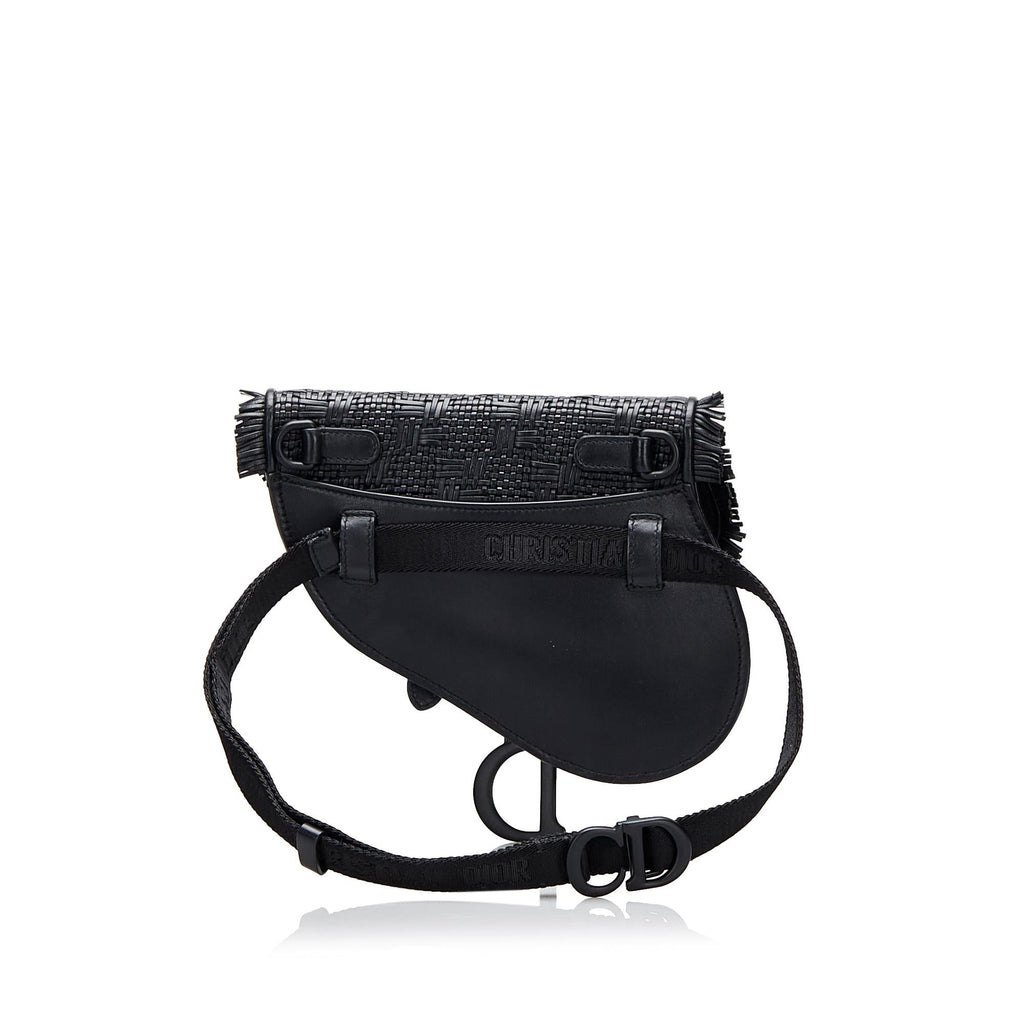 Dior Ultra Matte Woven Saddle (SHG-7XEmNw)