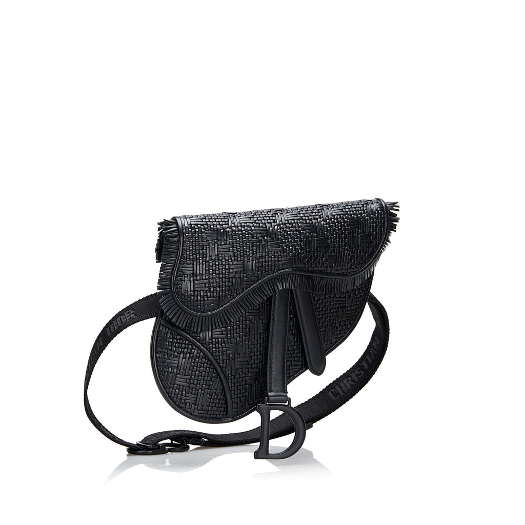 Dior Ultra Matte Woven Saddle