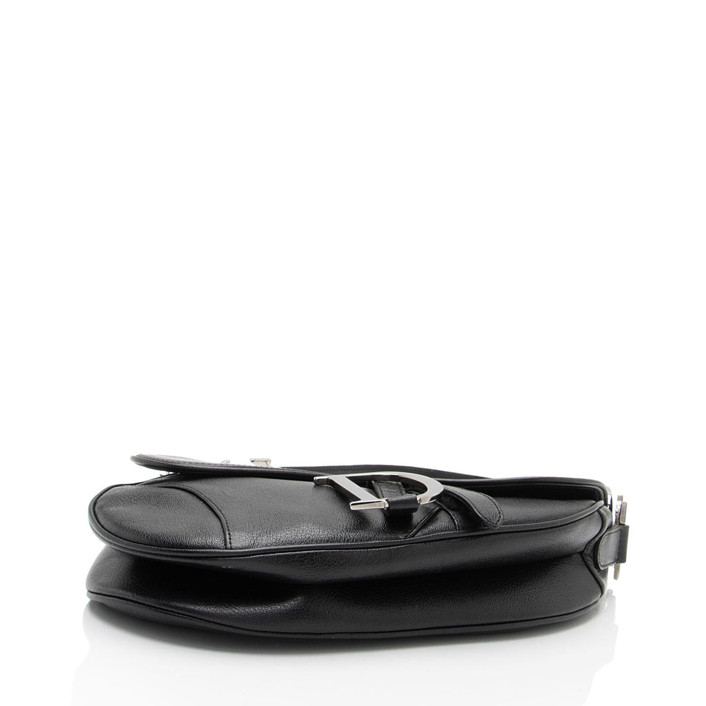 Dior Vintage Leather Saddle Bag (SHF-JDFMWH)