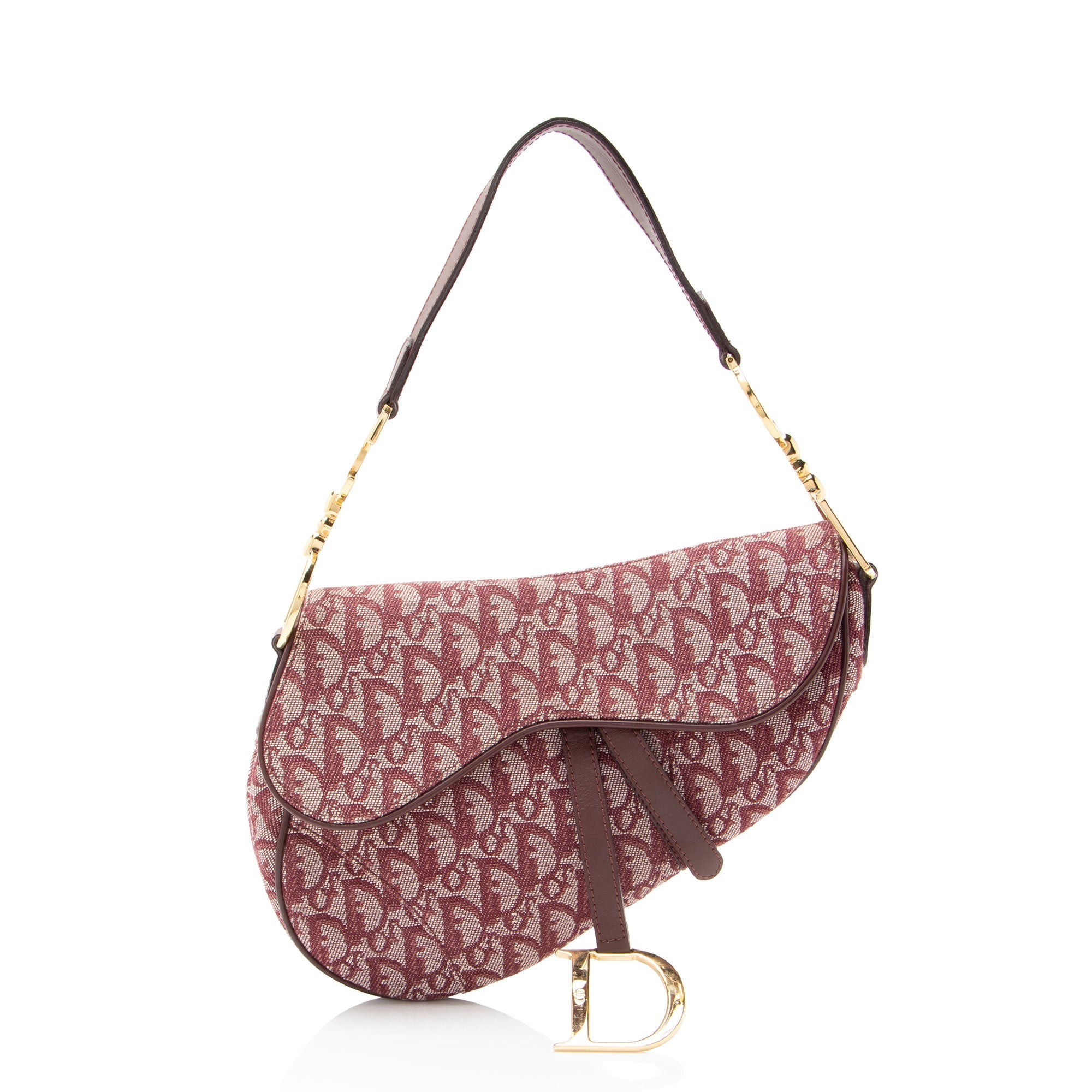 Dior Vintage Oblique Saddle Bag