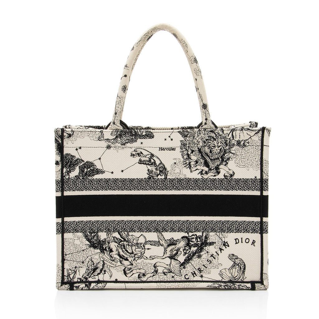 Dior Zodiac Toile De Jouy Medium Book Tote