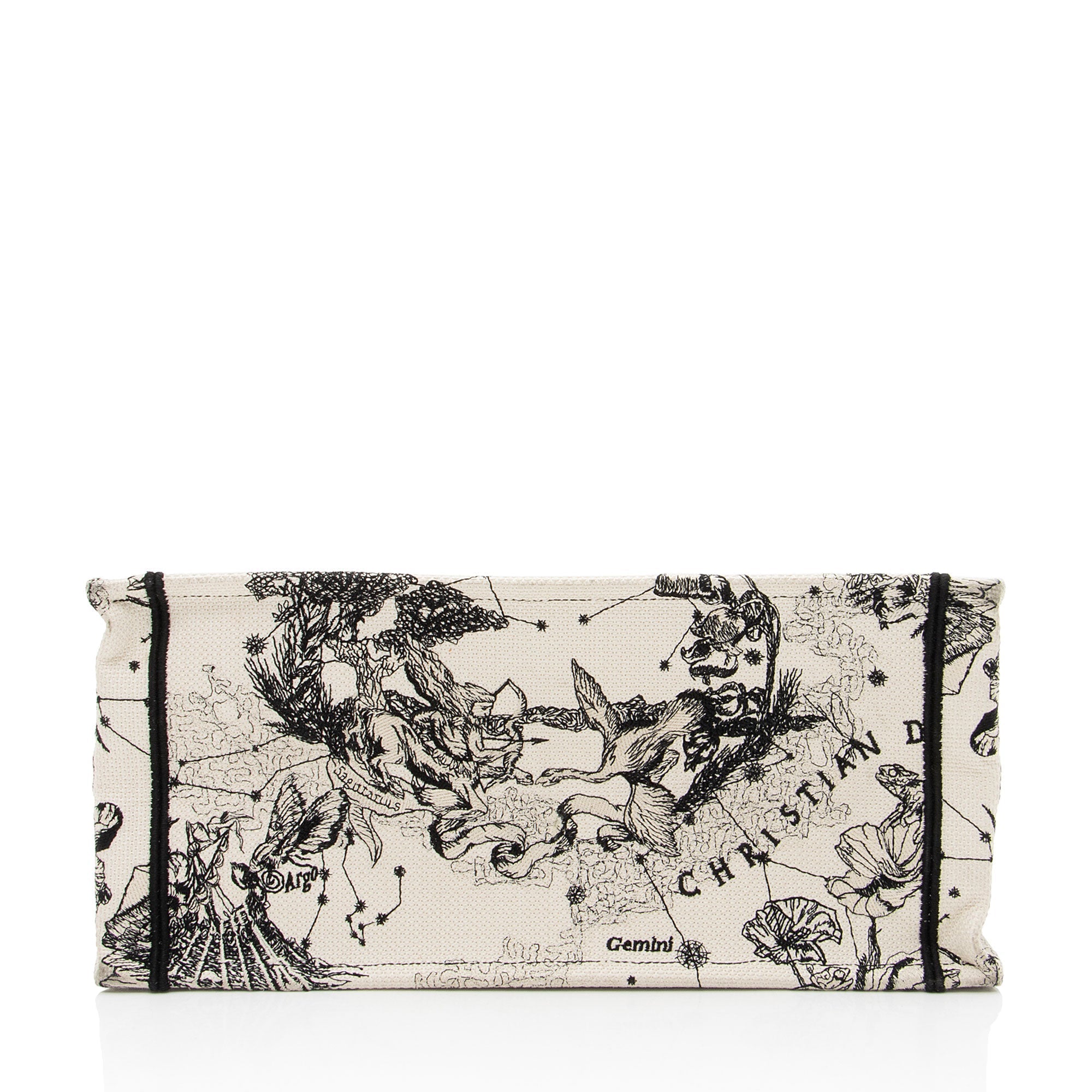 Dior Zodiac Toile De Jouy Medium Book Tote