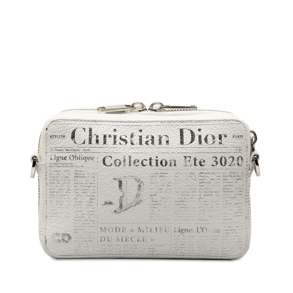 Dior x Daniel Arsham Newspaper Print Crossbody (SHG-LdIWS8)