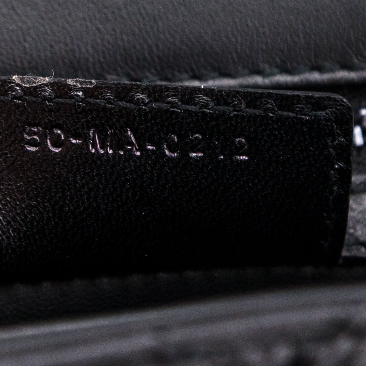 Dior Black Lambskin Quilted Macrocannage Medium Caro Bag