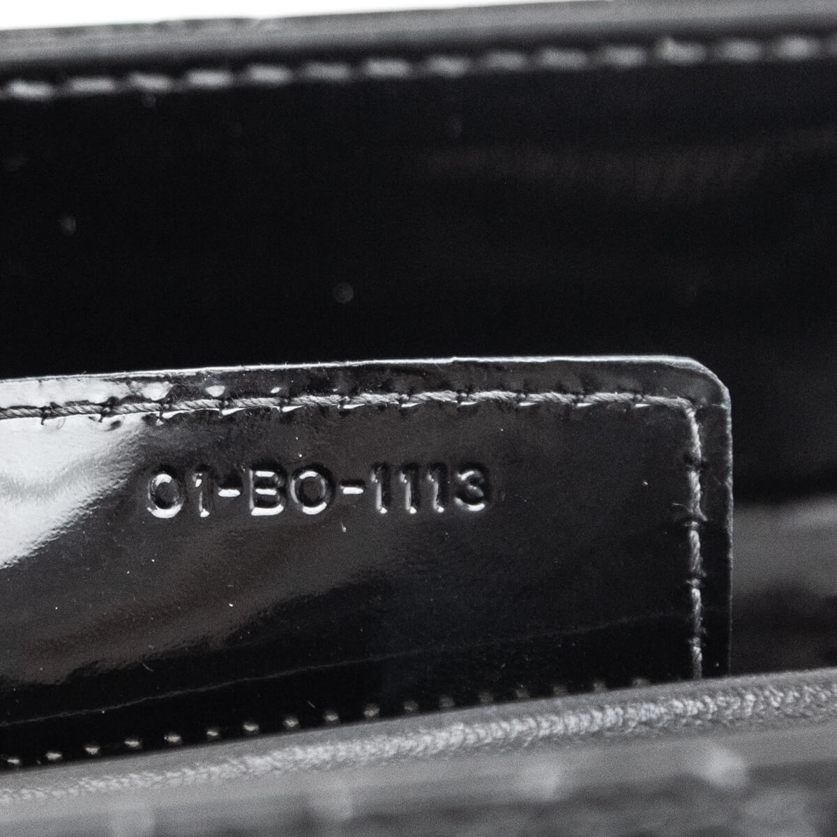 Dior Black Patent Cannage Medium Lady Dior