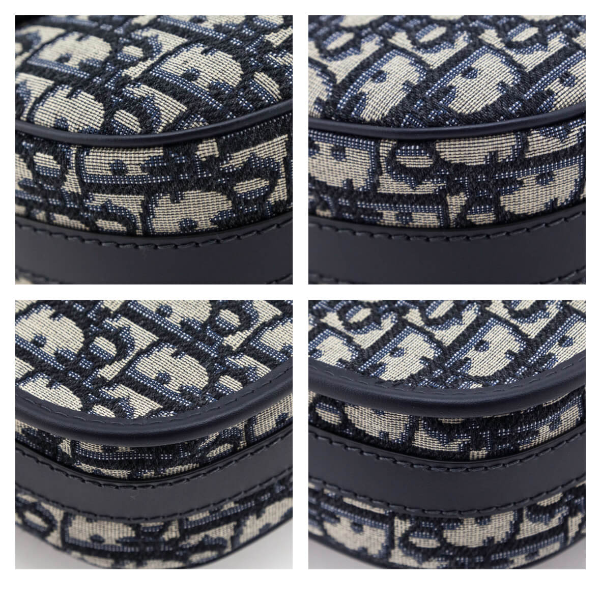 Dior Blue Oblique Jacquard Medium Bobby Flap Bag