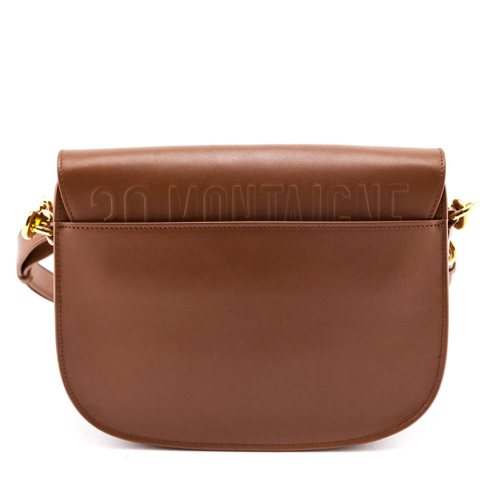 Dior Camel Box Calfskin Medium Bobby Flap Bag