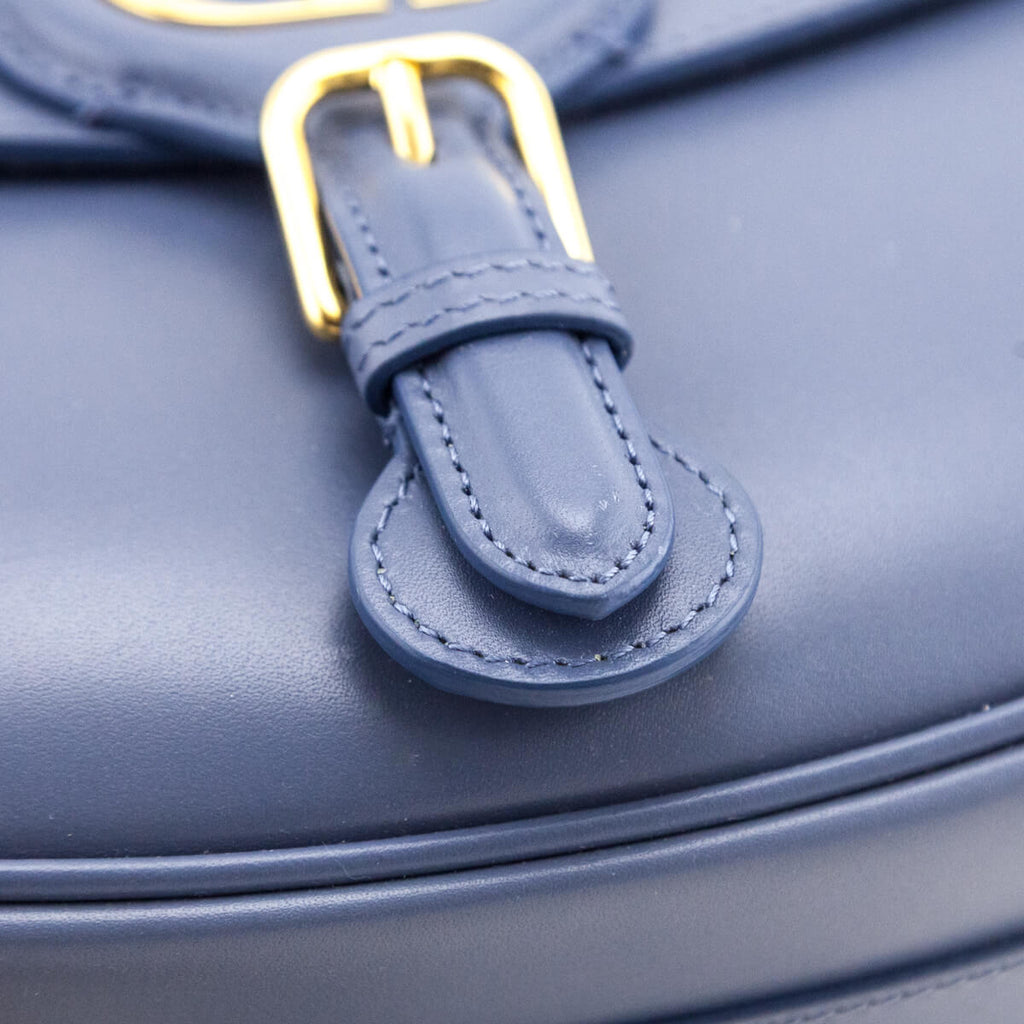 Dior Cloud Blue Box Calfskin Medium Bobby Bag