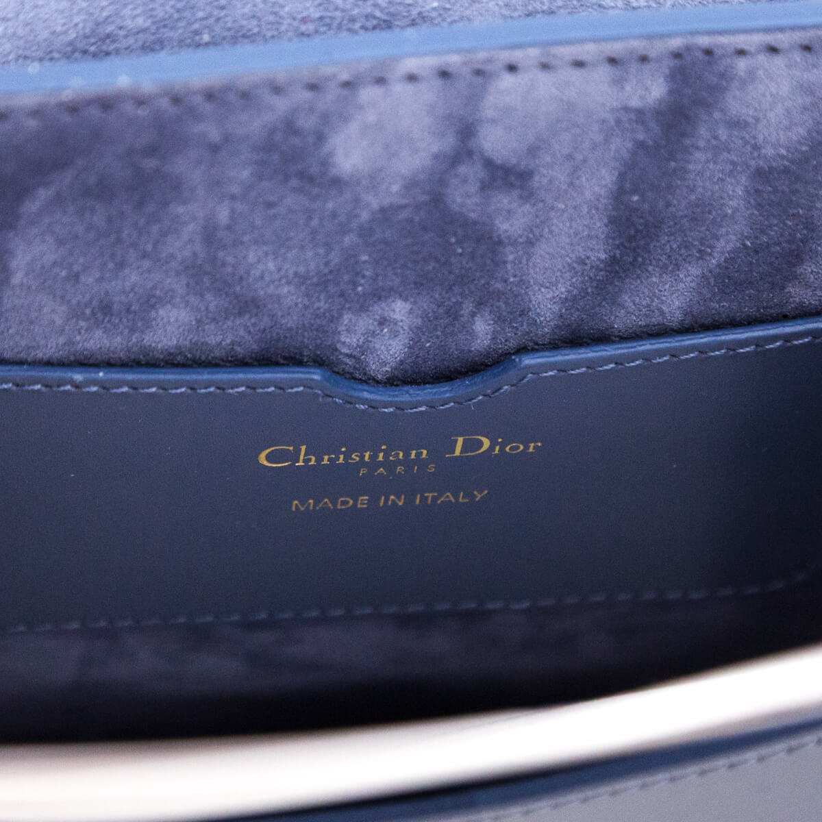 Dior Cloud Blue Box Calfskin Medium Bobby Bag