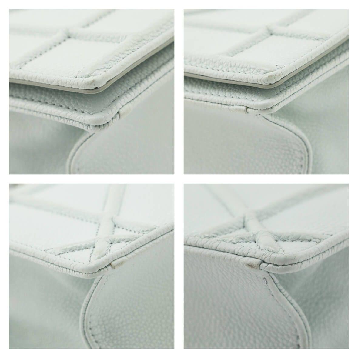 Dior Mint Grained Calfskin Small Diorama Flap Bag