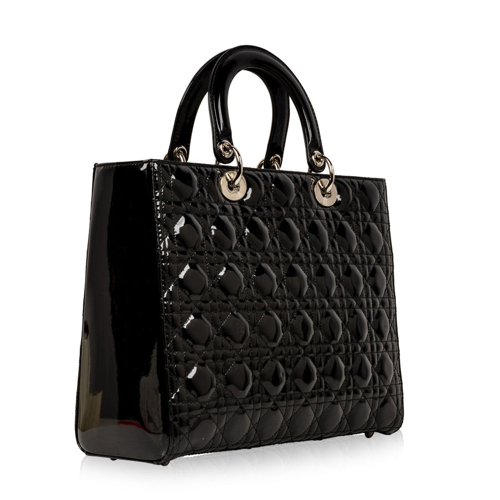 Christian Dior Lady Dior Leather - Patent
