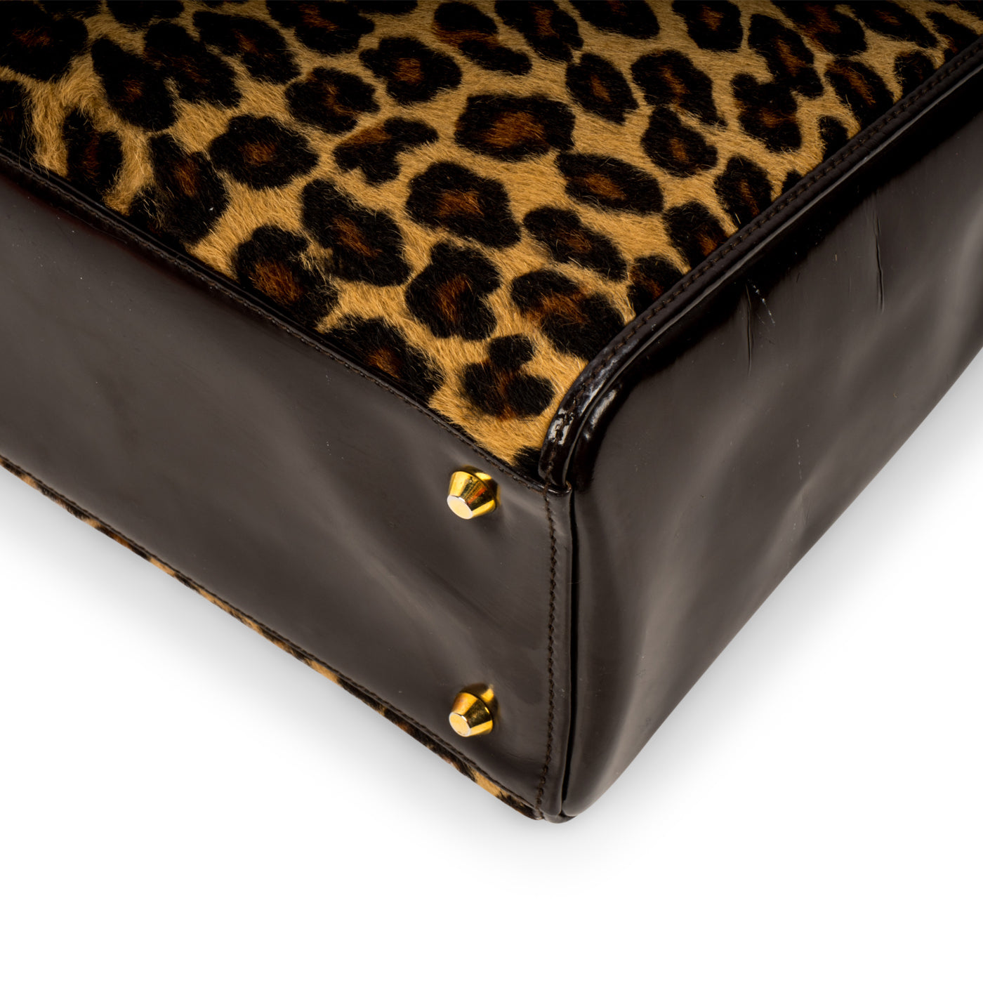 Christian Dior Lady Dior Medium - Leopard Fur