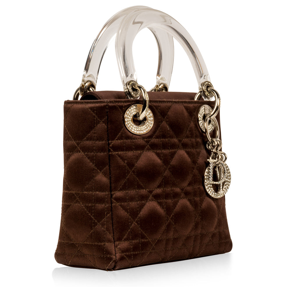 Christian Dior Lady Dior Micro - Satin