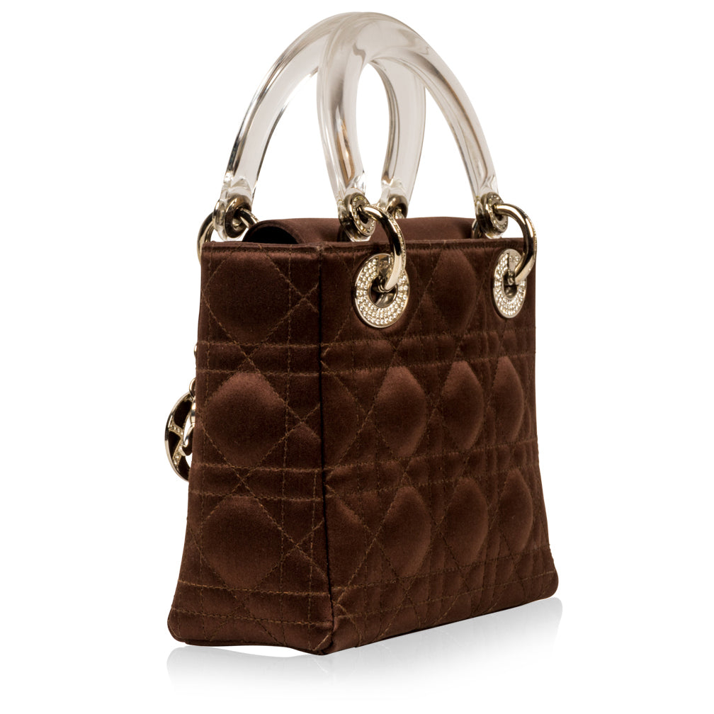 Christian Dior Lady Dior Micro - Satin
