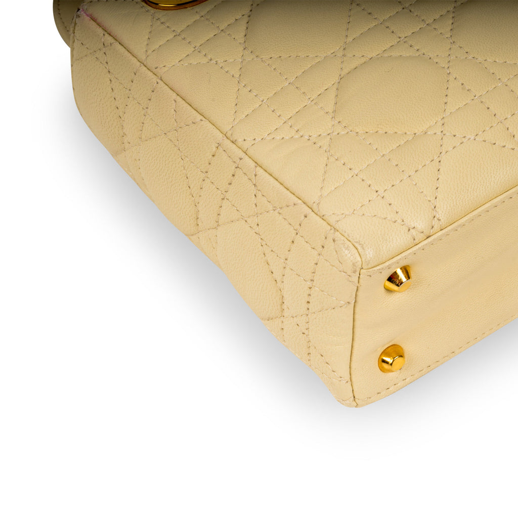 Christian Dior Lady Dior Micro - Lambskin