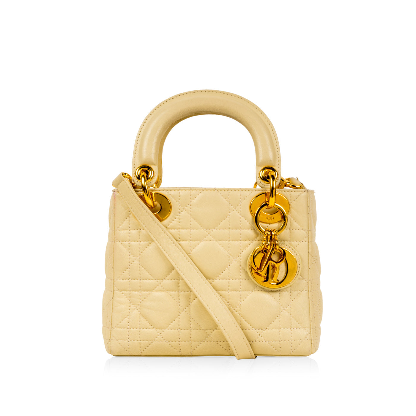 Christian Dior Lady Dior Micro - Lambskin
