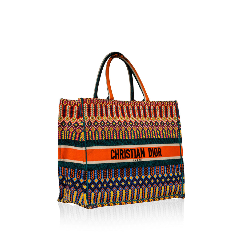 Christian Dior Oblique Canvas Book Tote