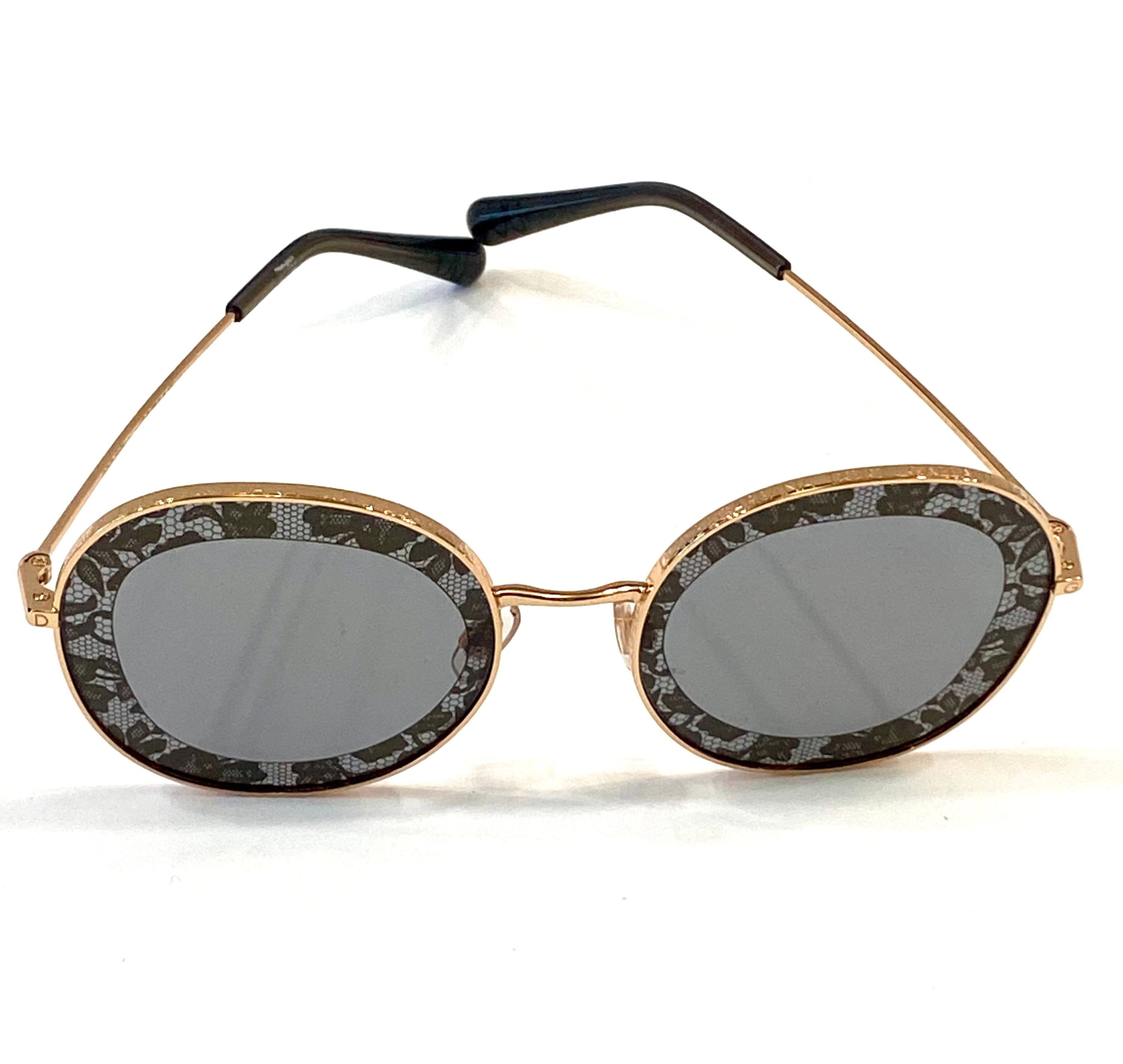 DOLCE & GABBANA DG 2243 ROUND SUNGLASSES