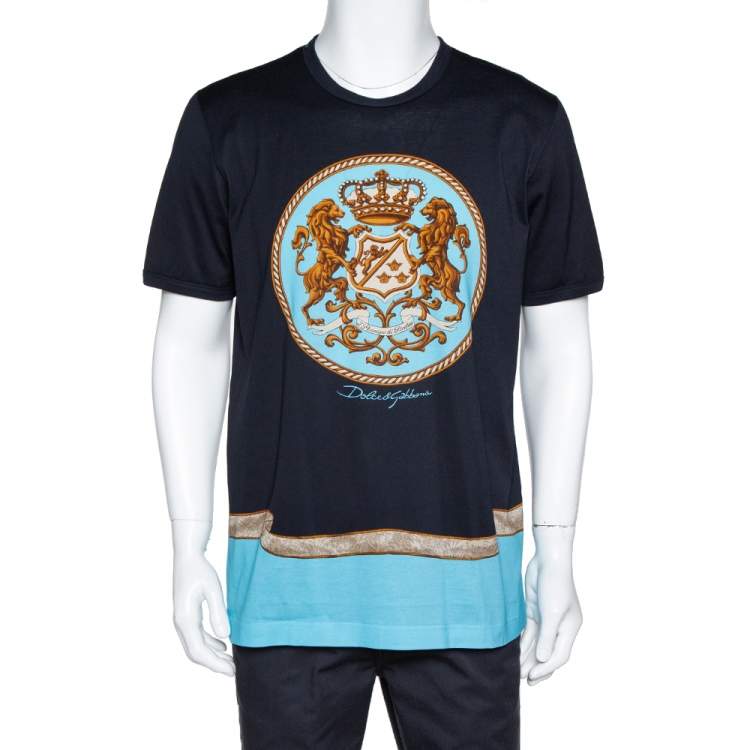 DOLCE & GABBANA PRINCIPI DI SICILIA PRINT T-SHIRT