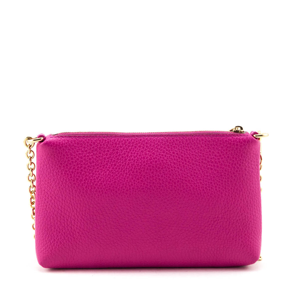 Dolce & Gabbana Pink Chain Clutch