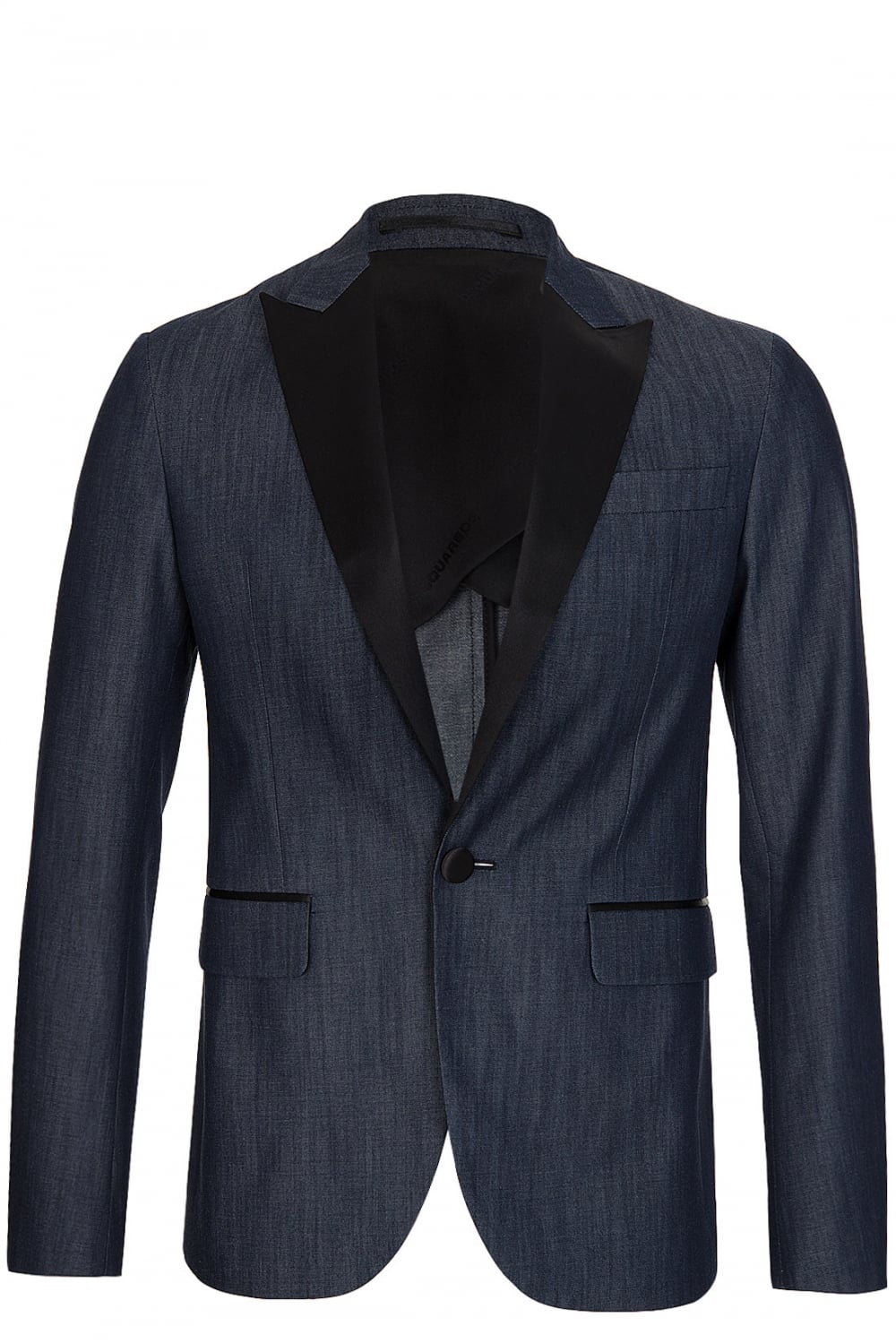 DSQUARD2 TOKYO ONE BUTTON DENIM BLAZER