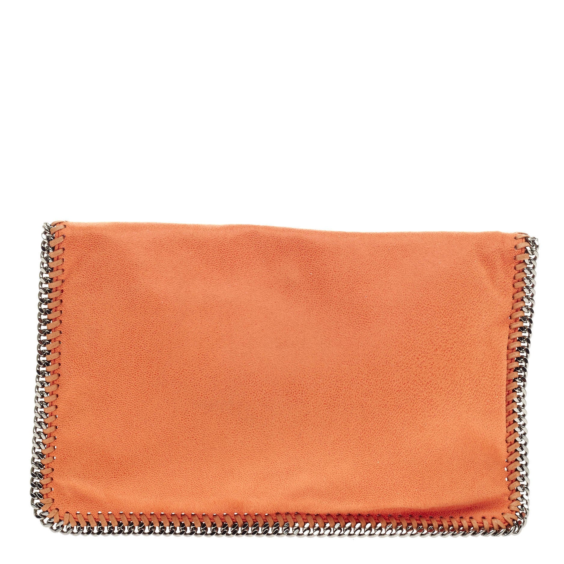 Falabella Fold Over Clutch Shaggy Deer