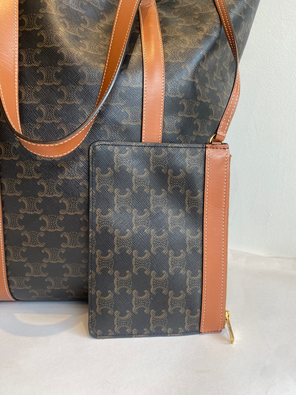 Celine Triomphe Cabas Museum Tote