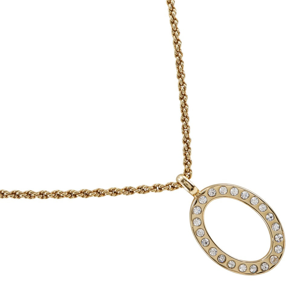 Christian Dior Vintage Circle Necklace