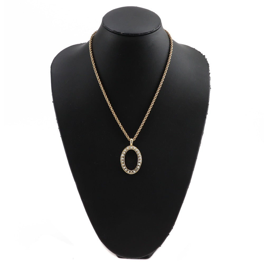 Christian Dior Vintage Circle Necklace