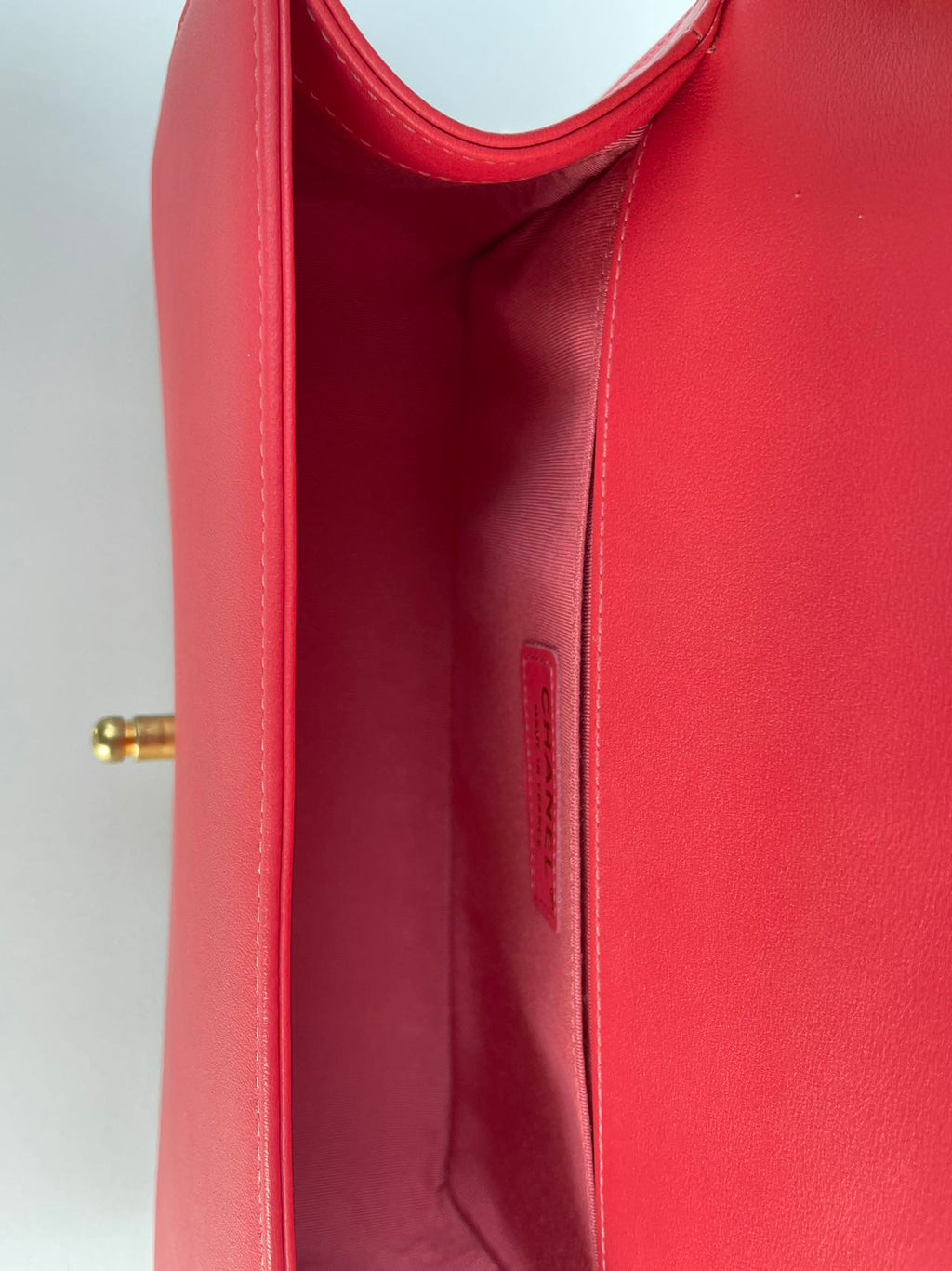 Chanel Medium Le boy Bag in Hot Pink with Gold Hardware
