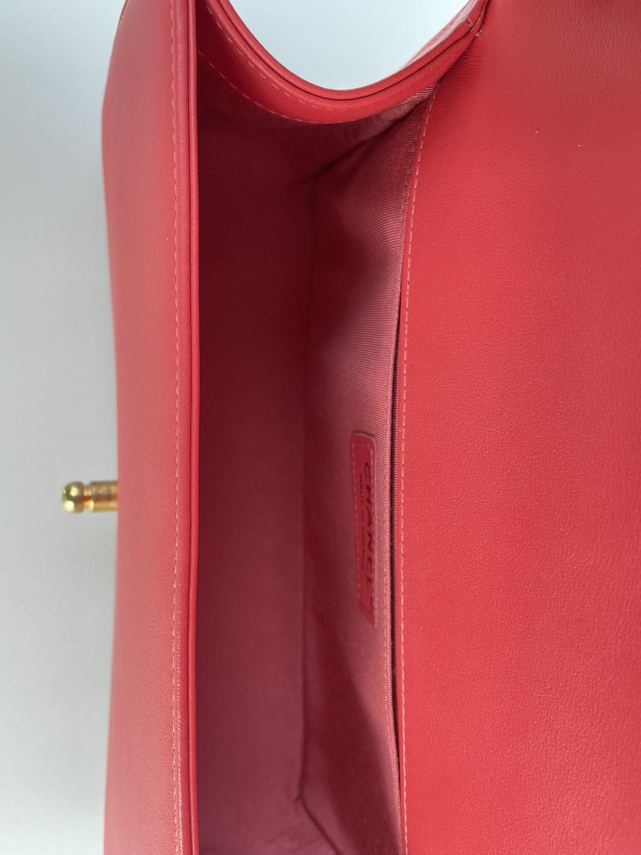 Chanel Medium Le boy Bag in Hot Pink with Gold Hardware