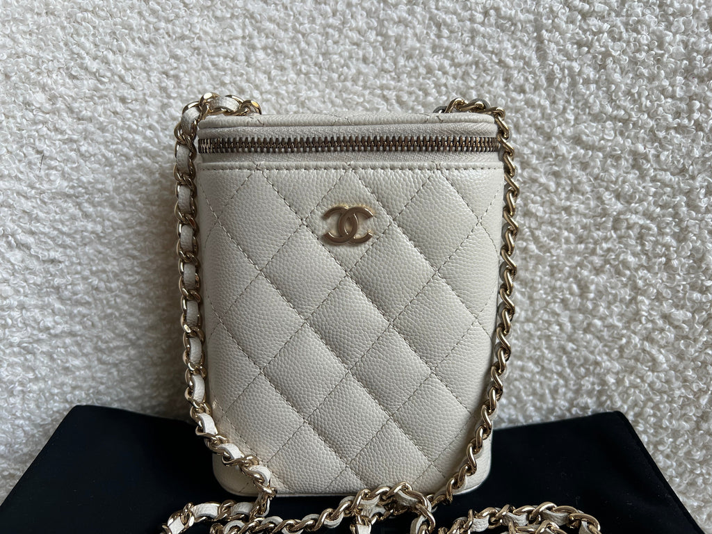 Chanel Caviar Mini Vanity Case Bag