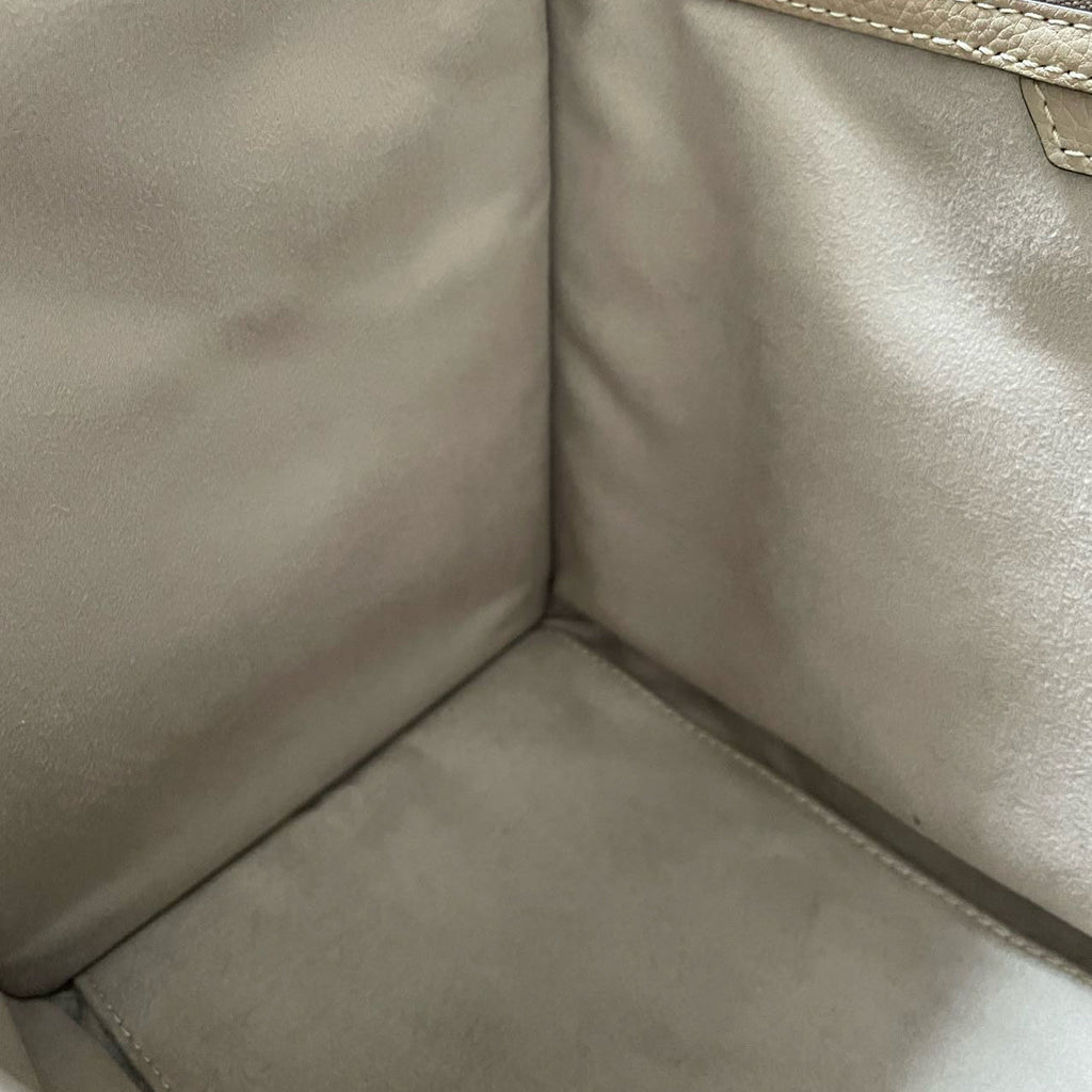 Celine Gray Luggage Tote Leather Bag 2012