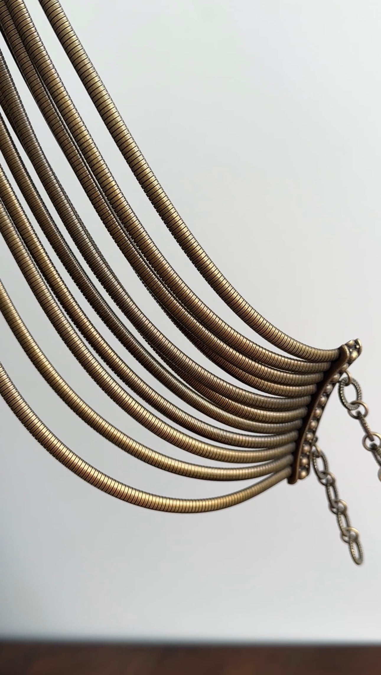 Christian Dior John Galliano Vintage 1997 Masai Choker Necklace
