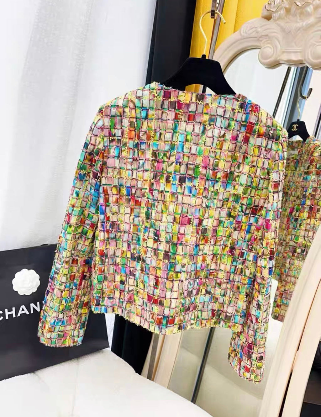 Chanel 21S colourful jacket size 36