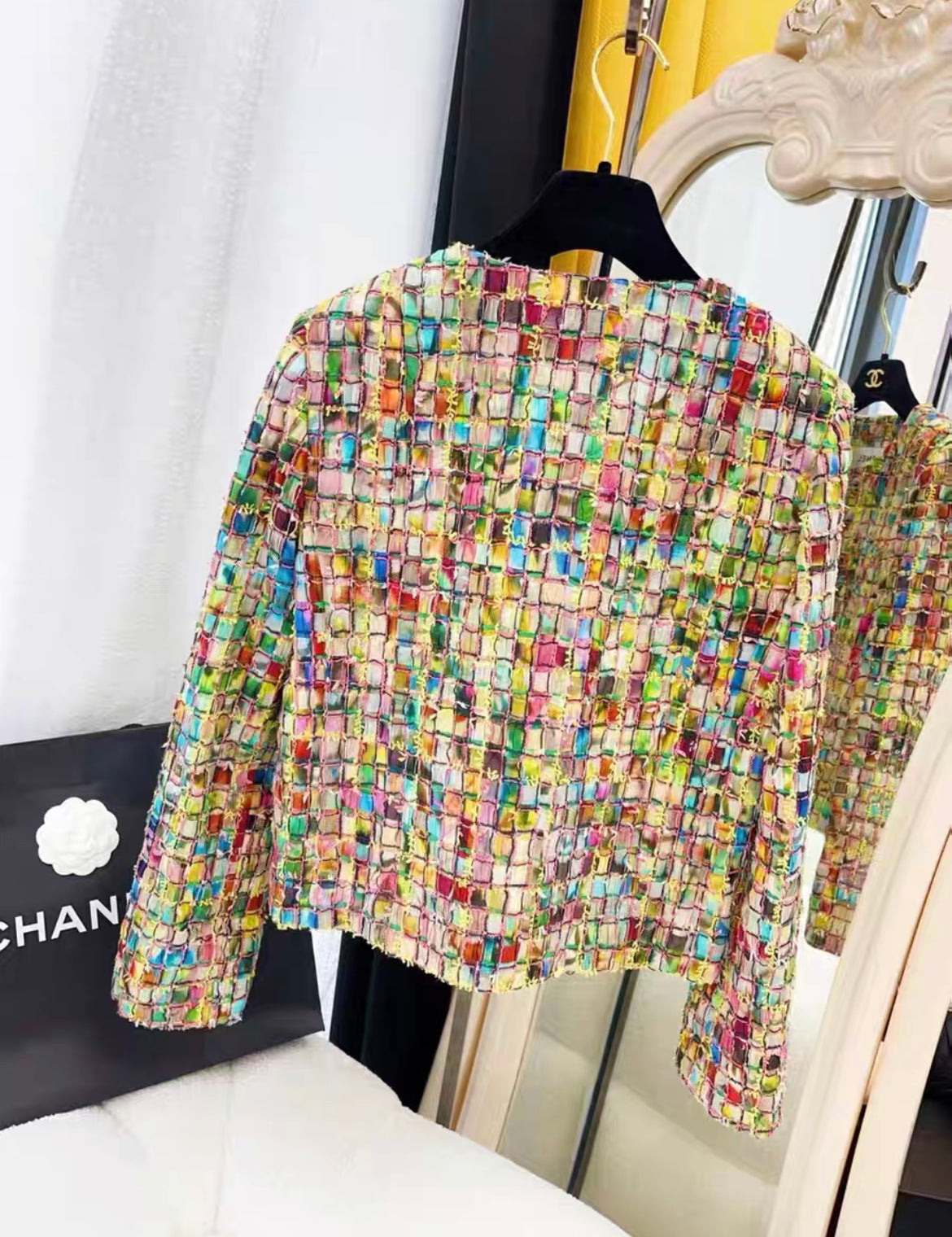 Chanel 21S colourful jacket size 36