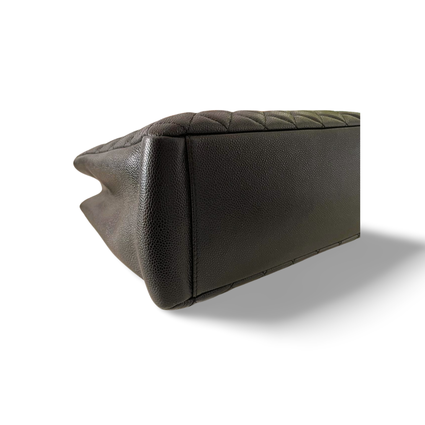 Chanel Grand Shopper Tote in Black Cavier Leather with Gold Hardware