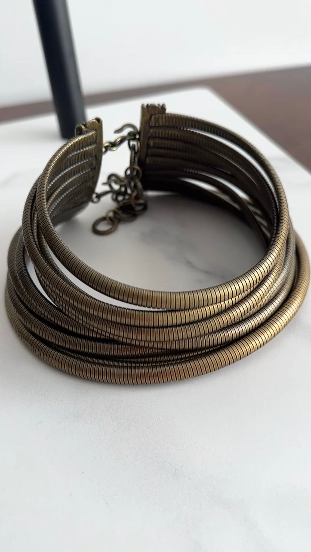 Christian Dior John Galliano Vintage 1997 Masai Choker Necklace