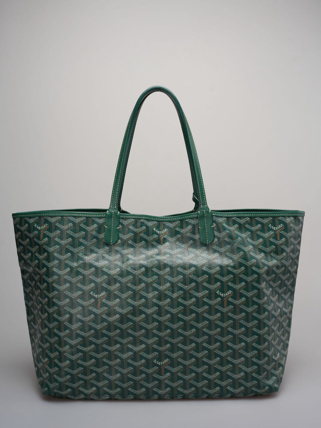 Goyard Saint Louis PM Green Shoulder Tote Bag Green