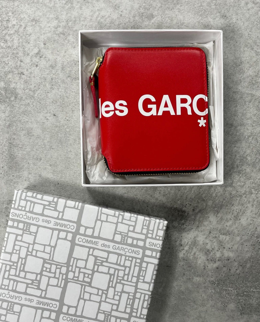Comme Des Garcons 'Huge Logo' Wallet