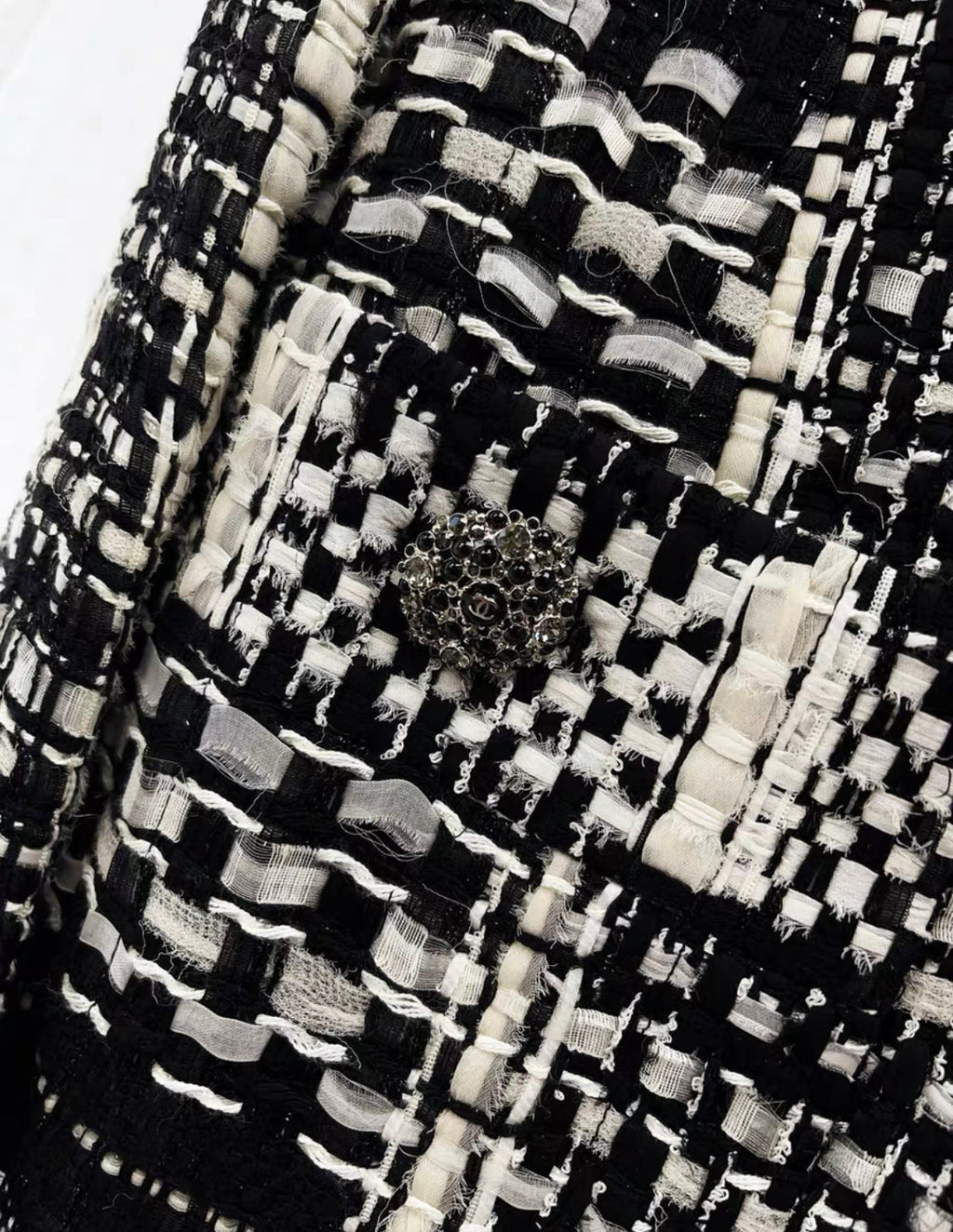 Chanel 15C Paris-Dubai Ribbon Tweed Jacket size 34
