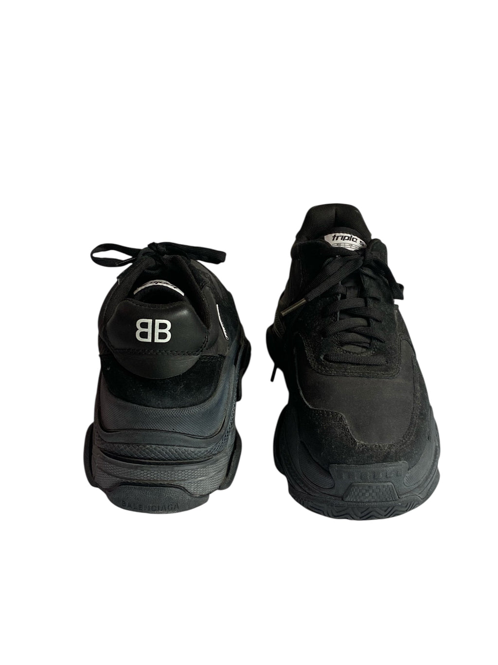 Balenciaga Black Triple S Sneaker - US 9