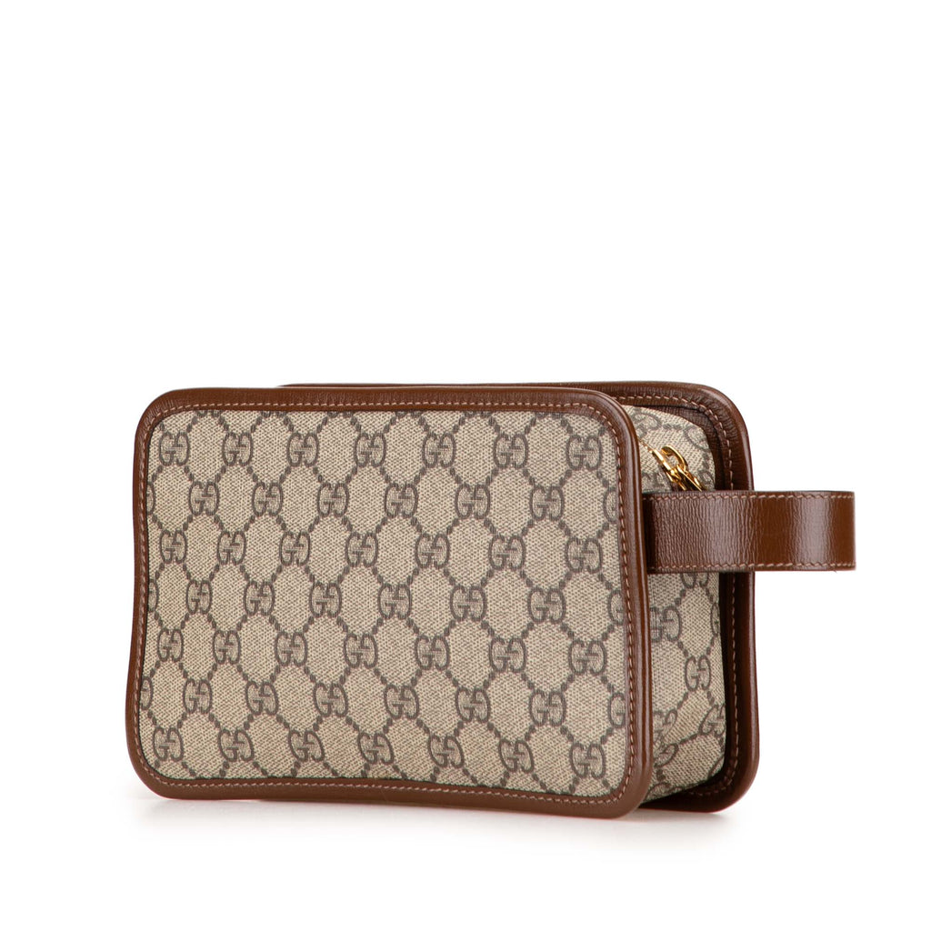 Interlocking G Patch Camera Bag GG Coated Canvas Mini