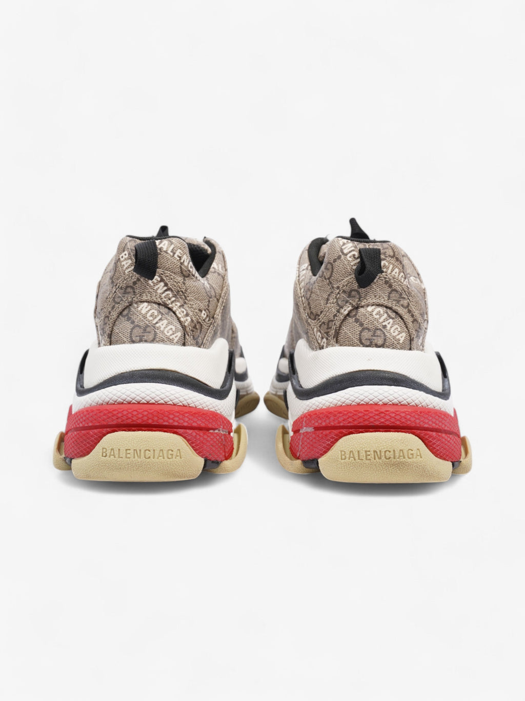 Balenciaga Gucci x Balenciaga Triple s Beige  / White / Black Canvas EU 38 UK 5