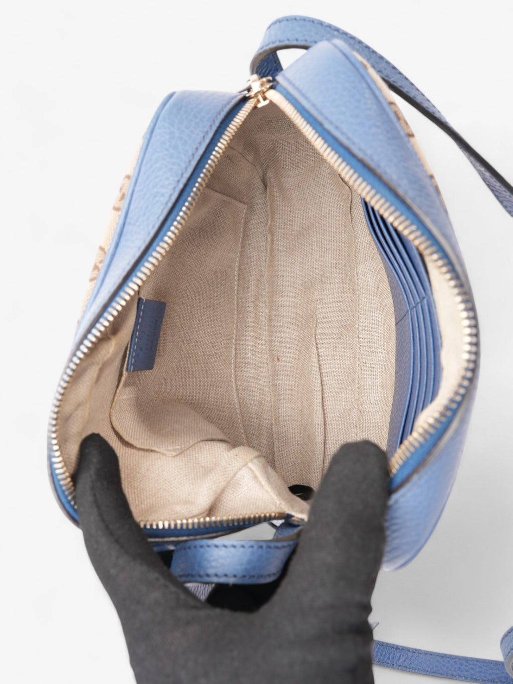 Gucci Bree Supreme / Blue Canvas