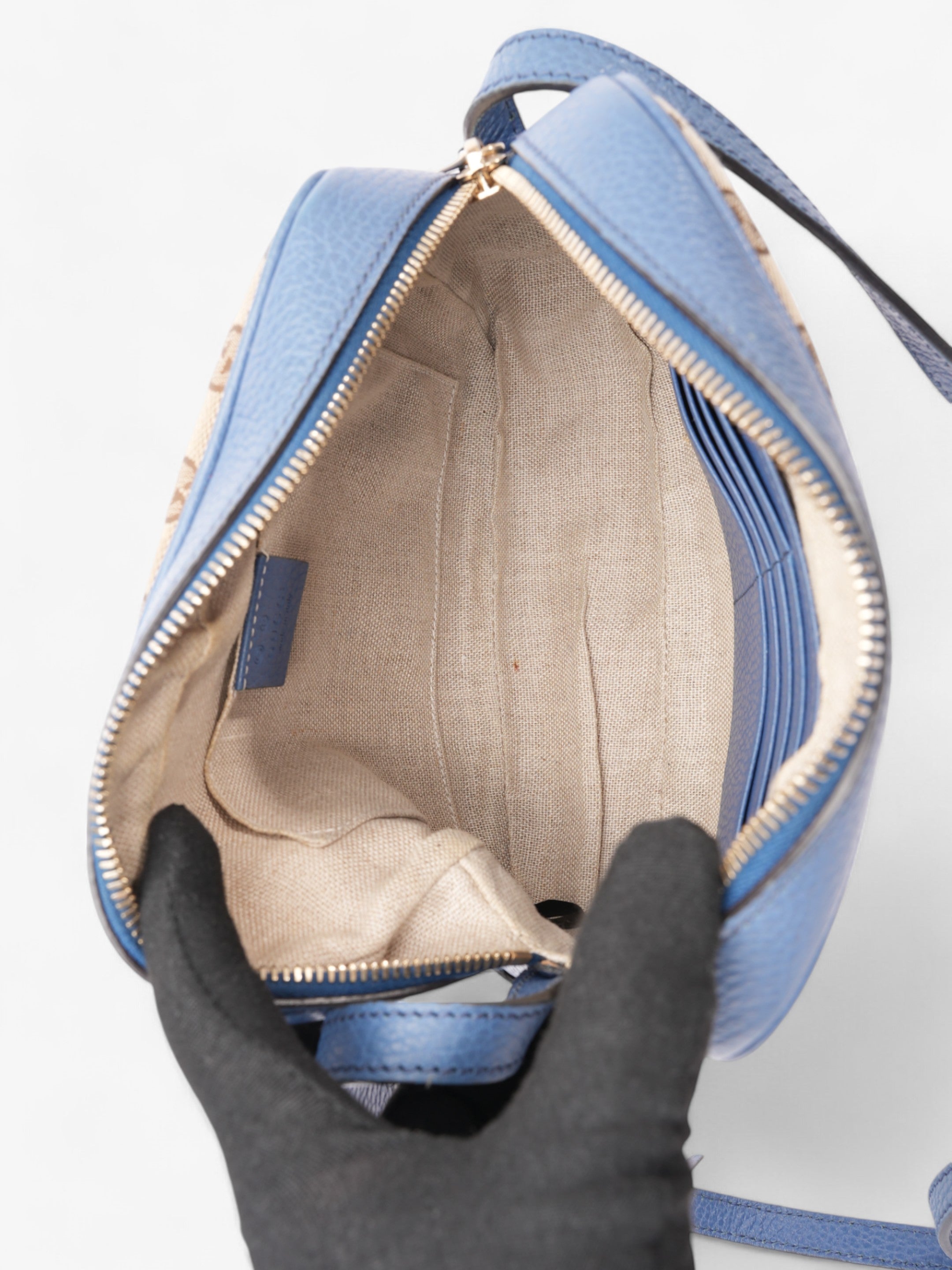 Gucci Bree Supreme / Blue Canvas