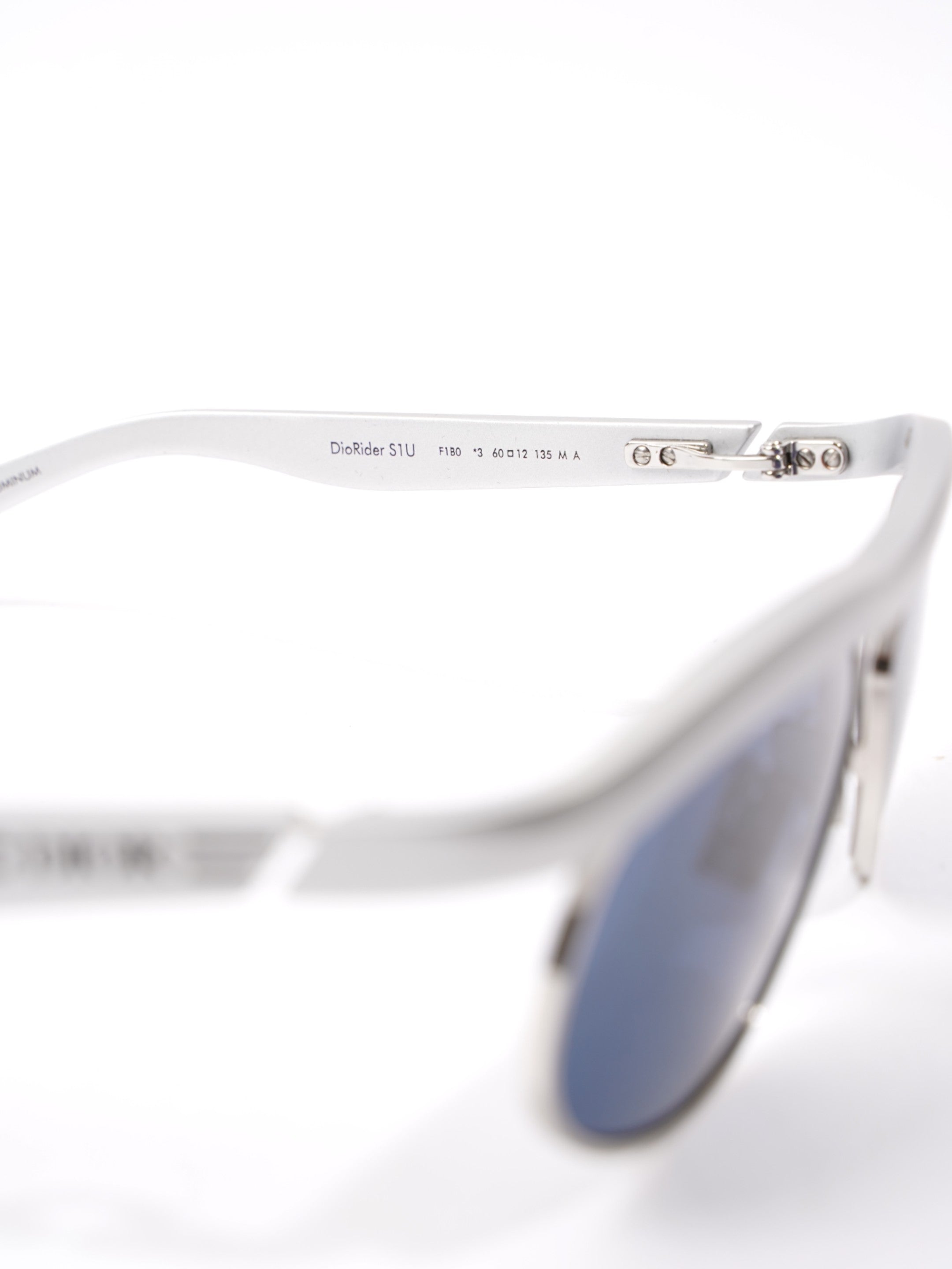 Christian Dior DioRider S1U Silver Base Metal 135mm